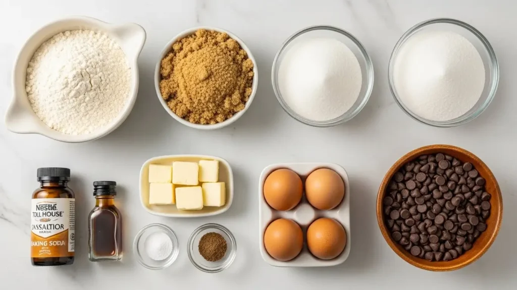 nestle toll house cookie recipe Nestle Toll House Cookie Recipe Ingredients