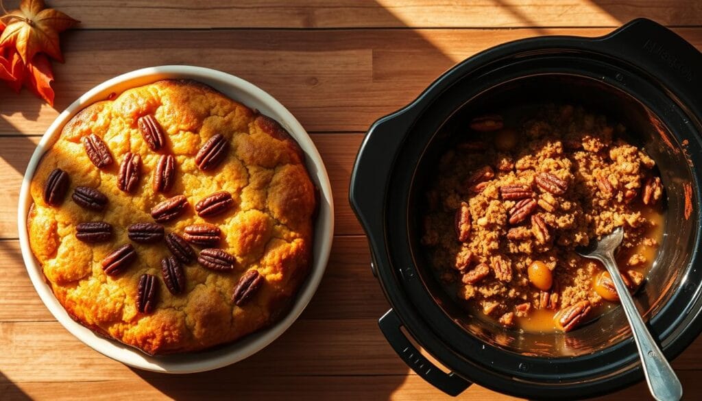 oven vs crockpot pecan cobbler recipe oven vs crockpot pecan cobbler recipe